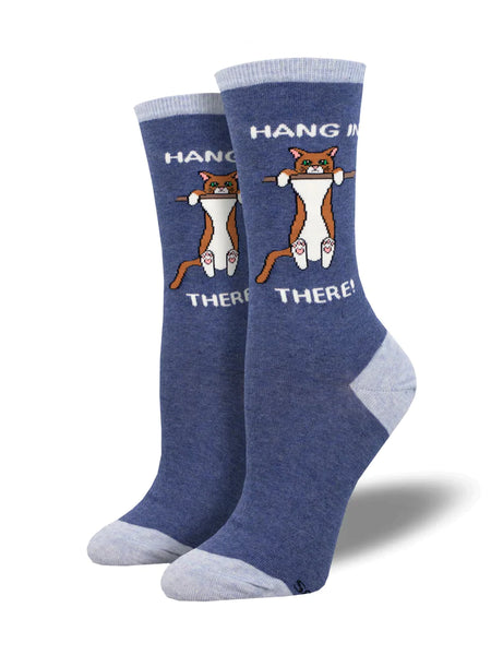 Ladies "Hang in There" Sock