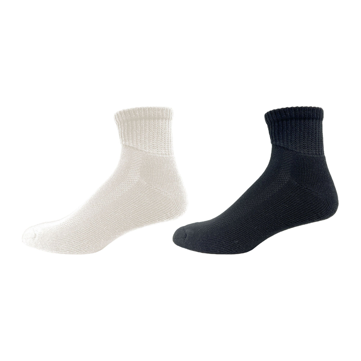 Mens Wellness Cotton Quarter Sock - The Sock Factory