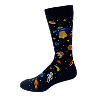 Mens Cotton Space Sock
