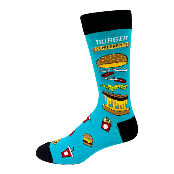 Mens Cotton Burger Sock