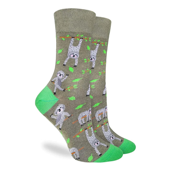 Ladies Sloths Hanging Out Sock