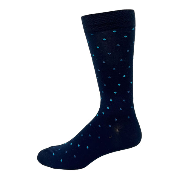 Mens Bambo Polka Dots Sock