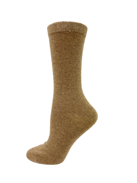 Ladies Angora Plain Sock
