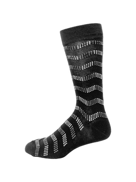 Mens Bamboo Chevron Sock