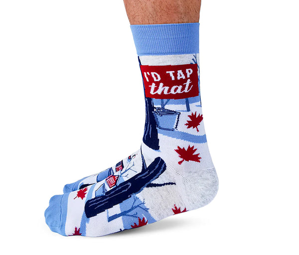 Mens Canadian Maple Sock