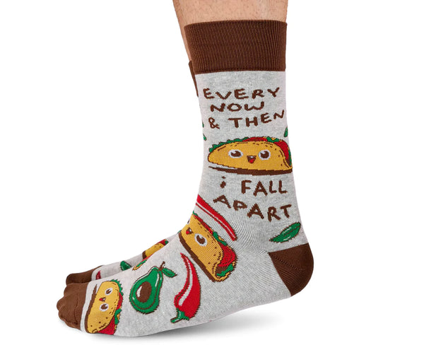 Mens Tumbling Taco Sock