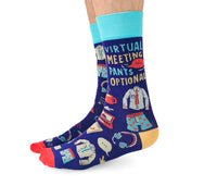 Mens Virtual Meeting Sock