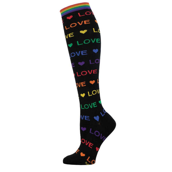 Ladies Love Love Love Knee High Sock