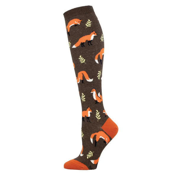 Ladies Fleet As A Fox Knee High Sock