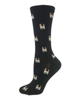 Ladies Wellness Bamboo Doggy Sock