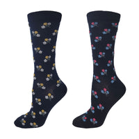 Ladies Wellness Bamboo Mini Flower Sock