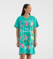 Ladies Dink Responsibly Nightshirt