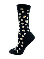 Ladies Cotton Flower Sock