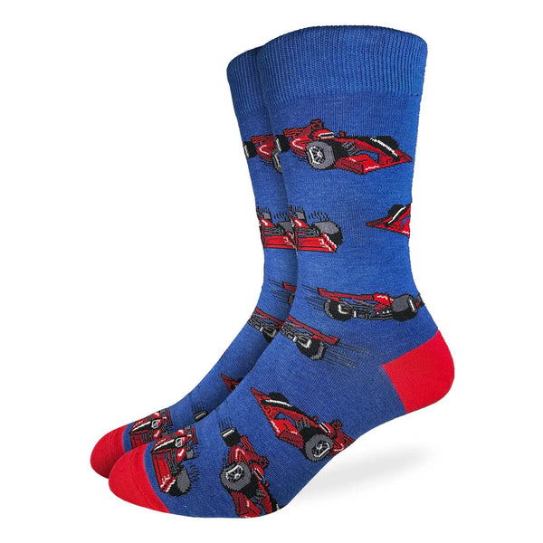 Mens Formula 1 Race Cars Sock