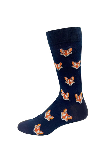 Mens Cotton Fox Sock