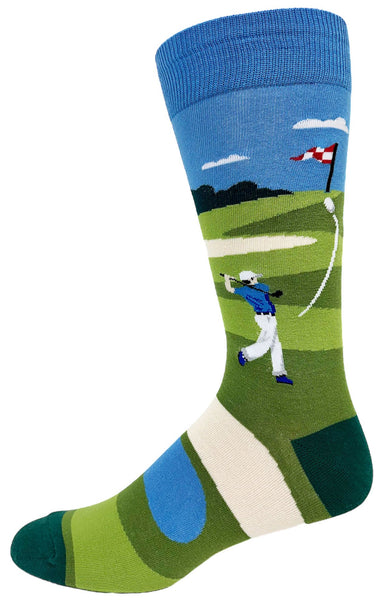 Mens Cotton Golf Swing Sock