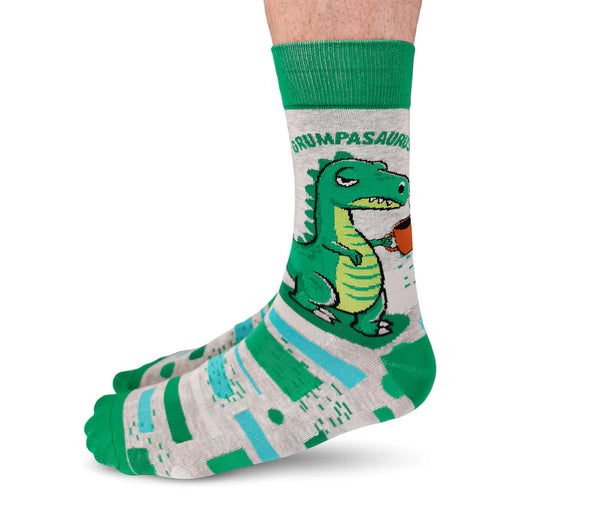 Mens Grumpasaurus Sock