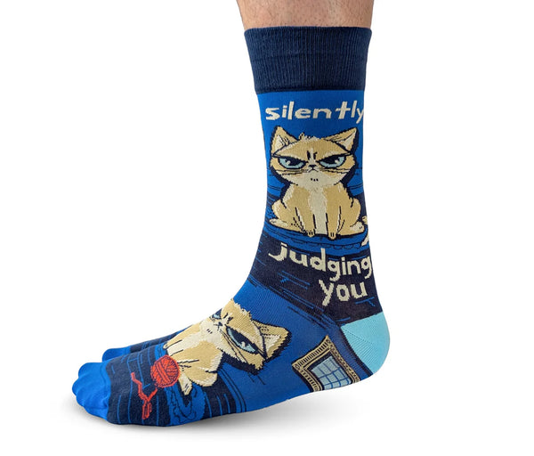 Mens Judging You Sock