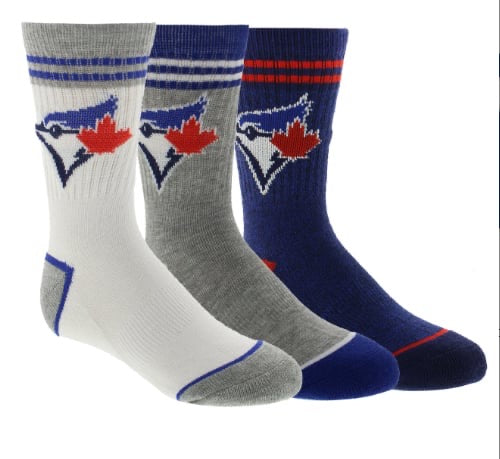 Kids MLB Toronto Blue Jays 3PK Socks