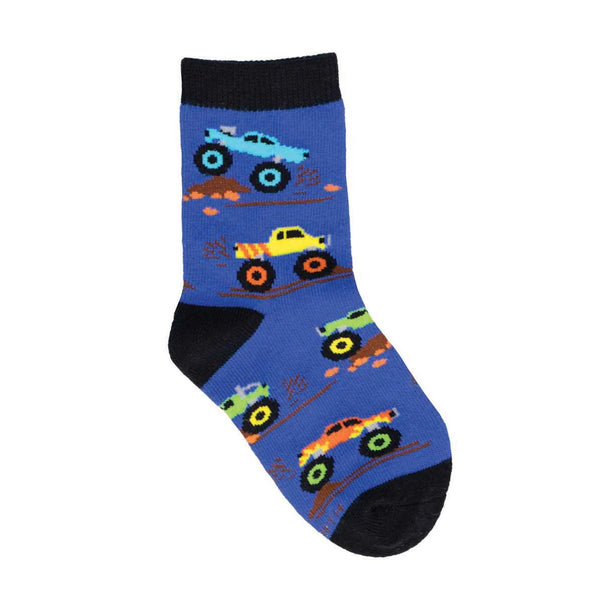 Kids Monster Trucks Sock