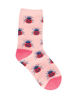 Kids Ladybug Love Sock