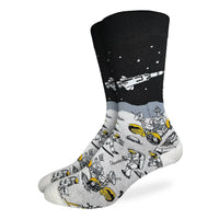 King Size Moon Exploration Sock