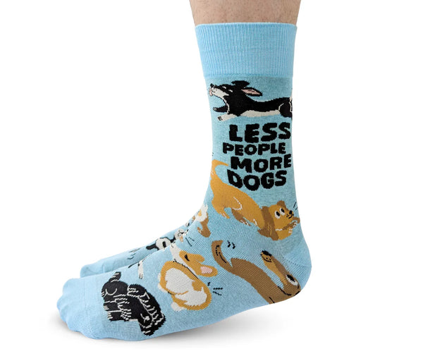 Mens More Dogs Sock