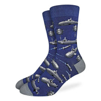 King Size Naval Submarines Sock