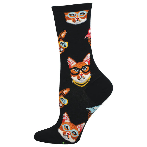 Ladies  One Cool Cat Sock