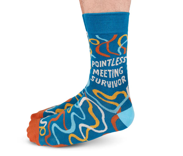 Mens Pointless Meeting Sock