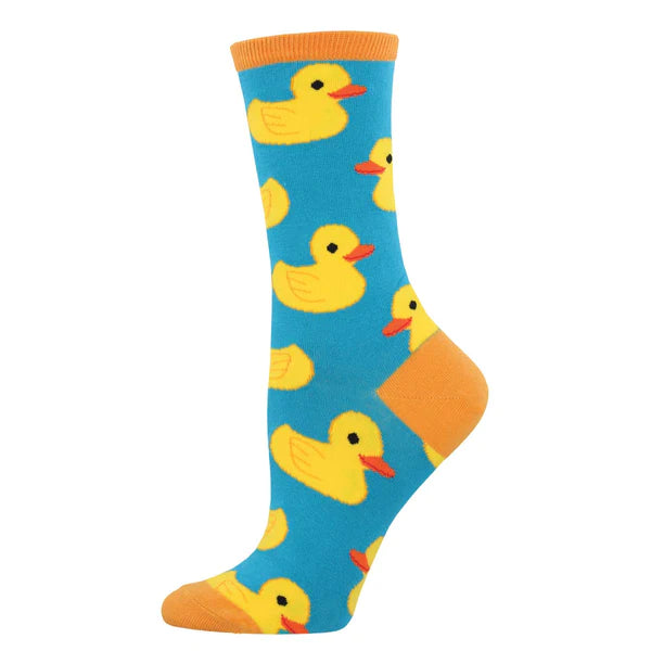 Ladies Rubber Ducky Sock