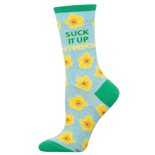 Ladies Suck it up Buttercup Sock