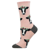 Ladies Wow Cow Sock