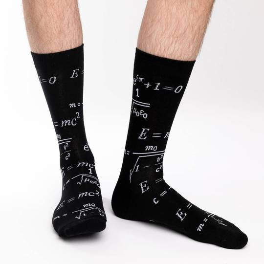 King Size Math Equations Sock