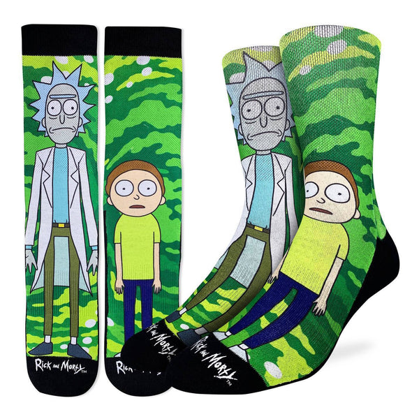 Mens Rick & Morty Sock