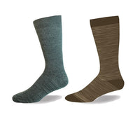 Mens Organic Cotton Ribbed Casual Socks