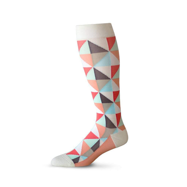 Unisex Coral Of The Story 15-20 mmHg Compression Sock