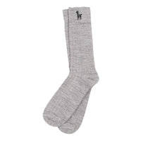 Unisex Everyday Alpaca Silver Sock