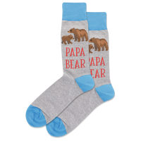 Mens Papa Bear Sock