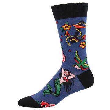 Mens Traditional Tats Sock