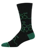 Mens THC "The Molecule" Sock