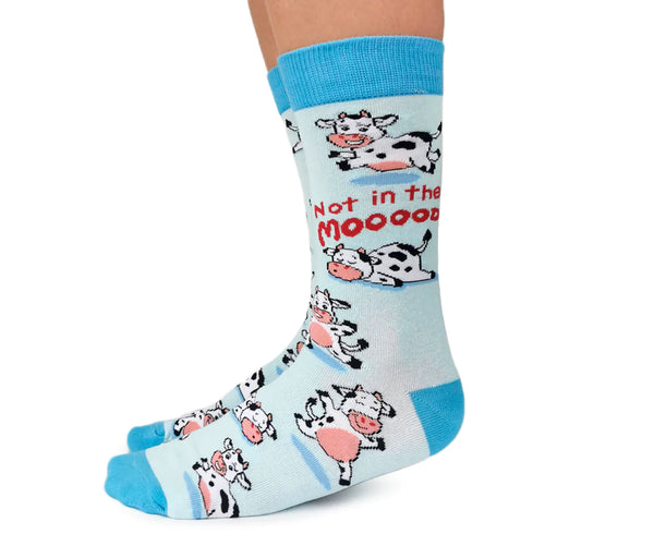 Ladies Moody Cow Sock