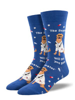 Mens The Dogtor Is In Sock