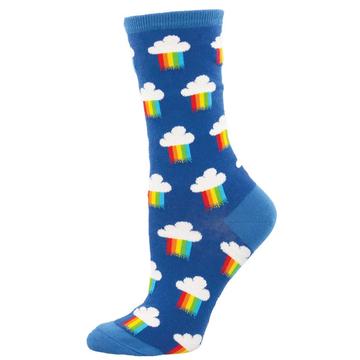Ladies Rainbow Rain Sock