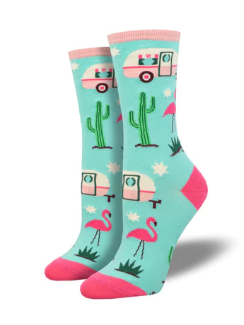 Ladies Retro Camper Sock
