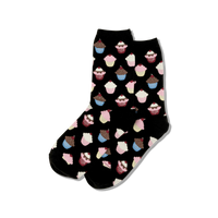 Ladies Cupcakes Sock