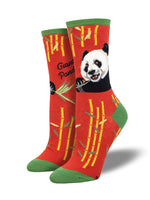 Ladies Endangered Species Giant Panda Sock