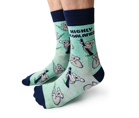 Mens Highly Koalafied Sock