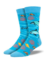 Mens Endangered Species Vaquita Dolphin Sock