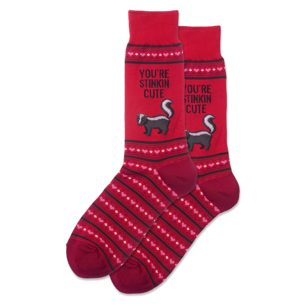 Mens You're Stinkin Cute Sock
